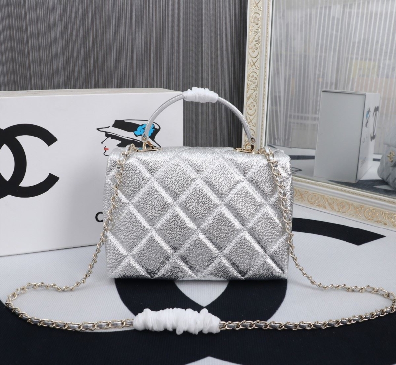 Ch**el top handle bags